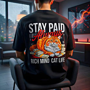Camiseta Triblenda Emprendedora Cat Boss - Mentalidad Siempre Pagada