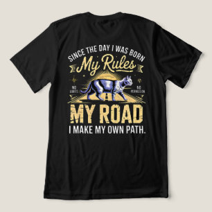 Camiseta Triblenda Emprendedora Gata Mis Reglas Mi Camino - Hustle Ma