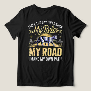 Camiseta Triblenda Empresaria Jefa Babe Gata - Mis Reglas Mi Camino