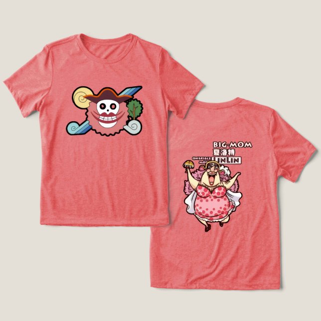 Camiseta Triblenda 🍰⚡Empress of Chaos Tee – Thunder Queen Edition👑 (Diseño Anverso y Reverso)