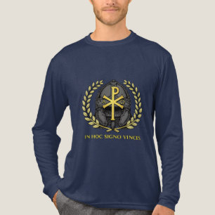 Camiseta Triblenda En Este Signo Vencerás Casco Romano Chi-Rho