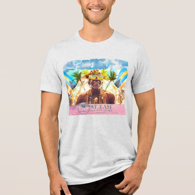 Camiseta Triblenda En la Camiseta De Ease Junkanoo (Anverso)