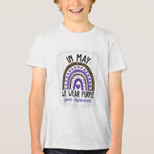Camiseta Triblenda En Mayo Usamos El Mes De Concienciación Del Lupus