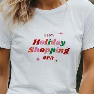 Camiseta Triblenda En mi época navideña de compras Navidades festivos