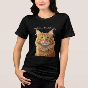 Camiseta Triblenda En Mi Era de Señora de los Gatos
