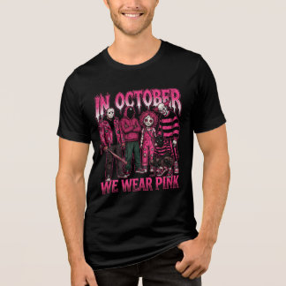 Camiseta Triblenda En Octubre Nosotros Vestimos de Rosa Conciencia de