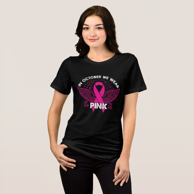 Camiseta Triblenda En Octubre Usamos Camiseta Rosa 2024 (Anverso Completo)