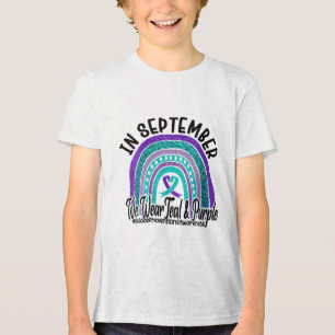 Camiseta Triblenda En Septiembre, Las Mujeres Usamos Suicidio Verde a