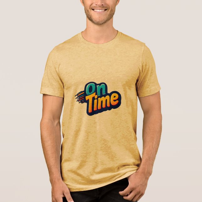 Camiseta Triblenda En tiempo (Anverso)