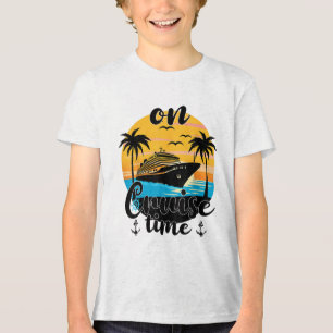 Camiseta Triblenda En tiempo de crucero Playa vacaciones de verano Fa