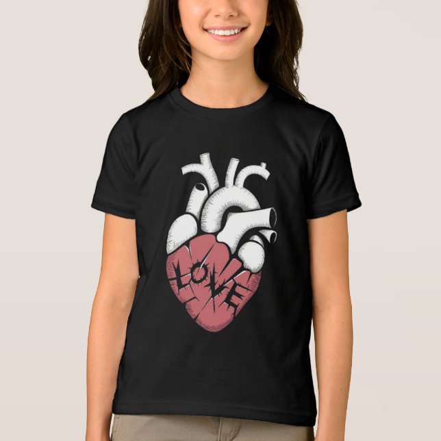 Camiseta Triblenda Encantador Corazón (Anverso)