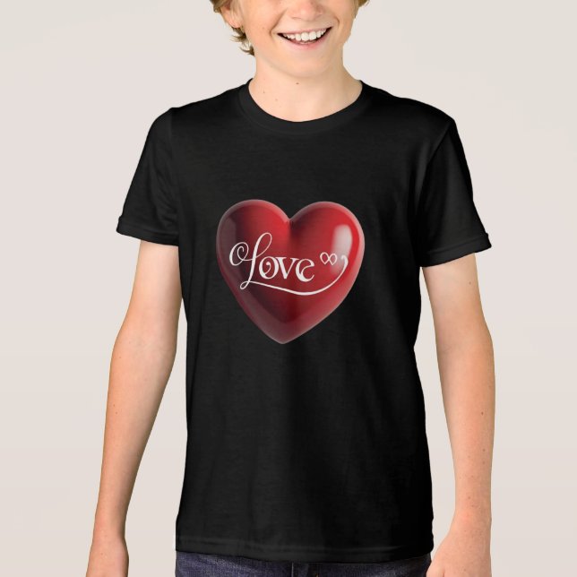 Camiseta Triblenda Encantador Corazón (Anverso)