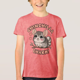 Camiseta Triblenda Encanto de Chinchilla Adorable