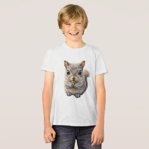 Camiseta Triblenda Encanto del bosque Recolector de nueces de ardilla