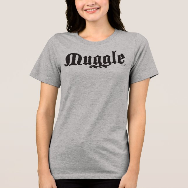 Camiseta Triblenda Encanto el | Muggle de Harry Potter (Anverso)