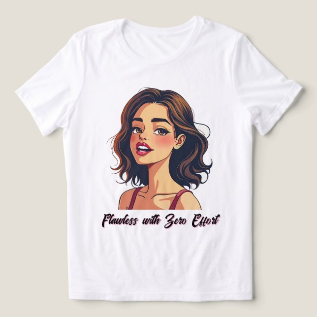 Camiseta Triblenda Encanto juguetón - Belleza segura (Diseño delantero )