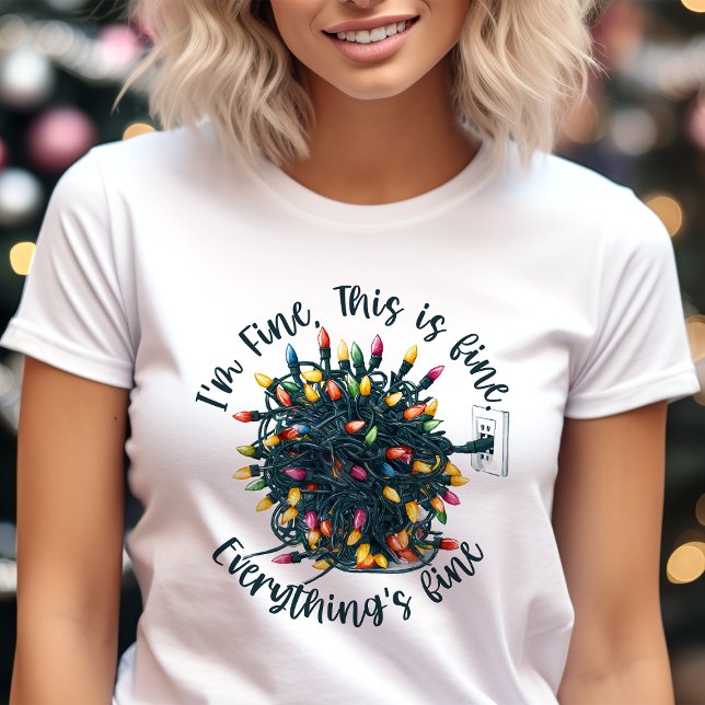 Camiseta Triblenda Encendidos iluminan a los buenos Navidades de todo (Subido por el creador)