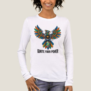 Camiseta Triblenda Enciende tu poder Gráfico de Fénix Mecánico Manga 
