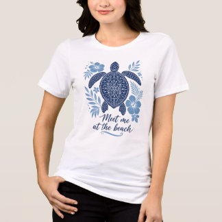 Camiseta Triblenda Encuentrame en la Tortuga Marina Tropical de Veran