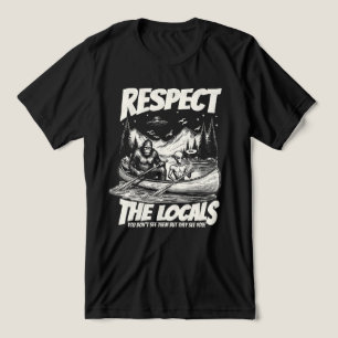 Camiseta Triblenda Encuentro Alien de Sasquatch Críptido