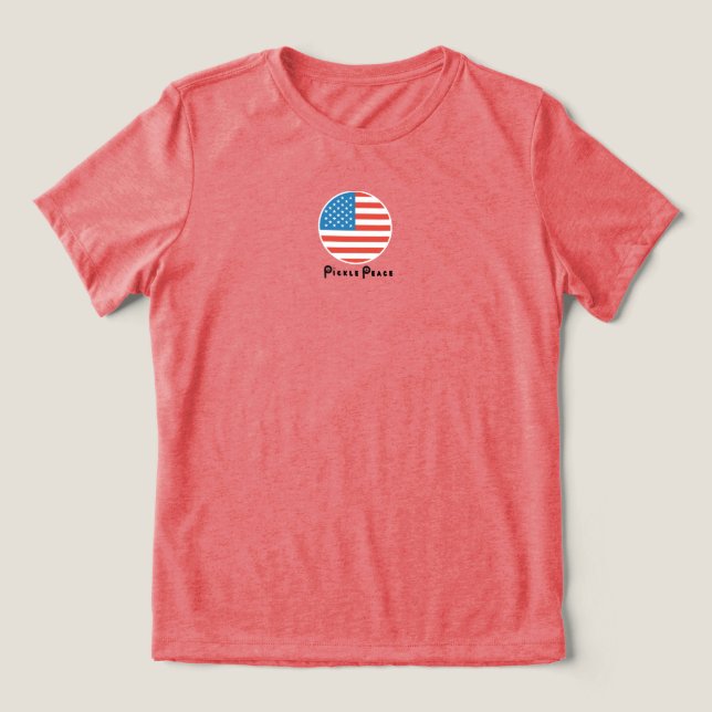 Camiseta Triblenda encurtido patriótico (Diseño delantero )
