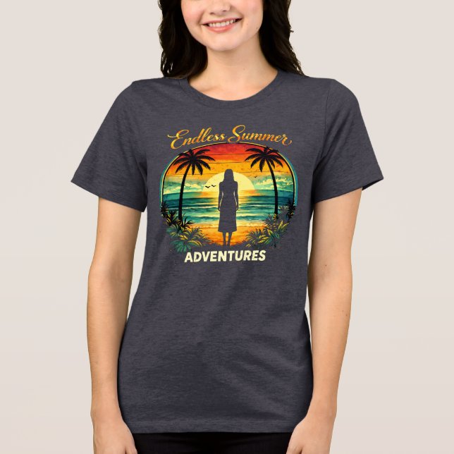Camiseta Triblenda Endless Summer Adventure  (Anverso)