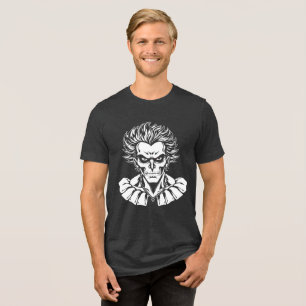Camiseta Triblenda Energía de punk: Tee de triple mezcla urbana retro