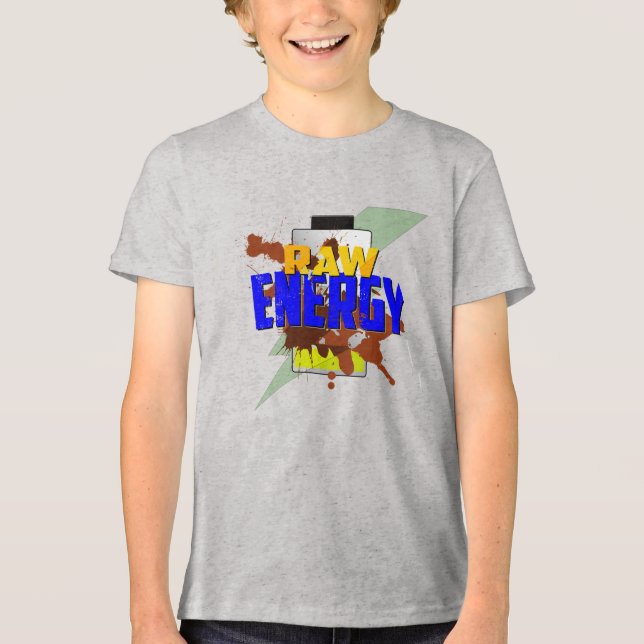 Camiseta Triblenda Energía en bruto (Anverso)