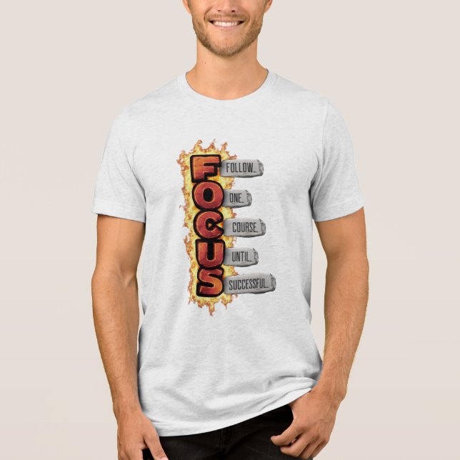 Camiseta Triblenda Enfoque (Anverso)