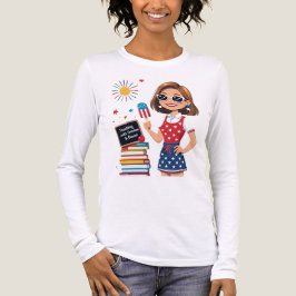 Camiseta Triblenda Enseñanza con Libertad y Sabor - 4 de julio Profes