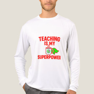 Camiseta Triblenda Enseñar es mi superpoder - Vuelta al cole