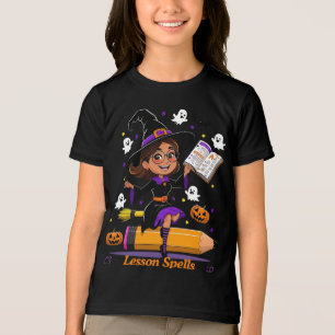 Camiseta Triblenda Enseñar es un grito total – Despedida de Halloween