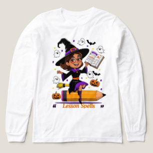 Camiseta Triblenda Enseñar es un grito total – Diseño de Halloween pa