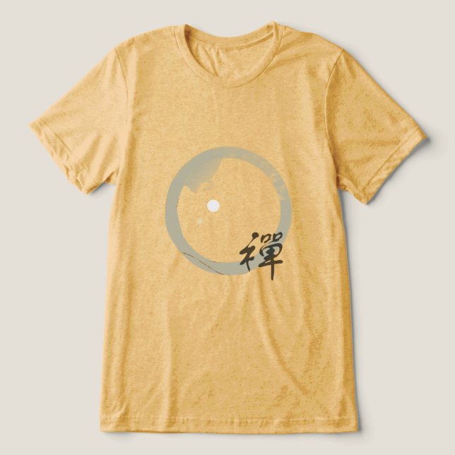 Camiseta Triblenda Enso espiritual Zen (Diseño delantero )