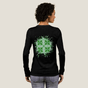 Camiseta Triblenda Ensueño de hoja de encaje
