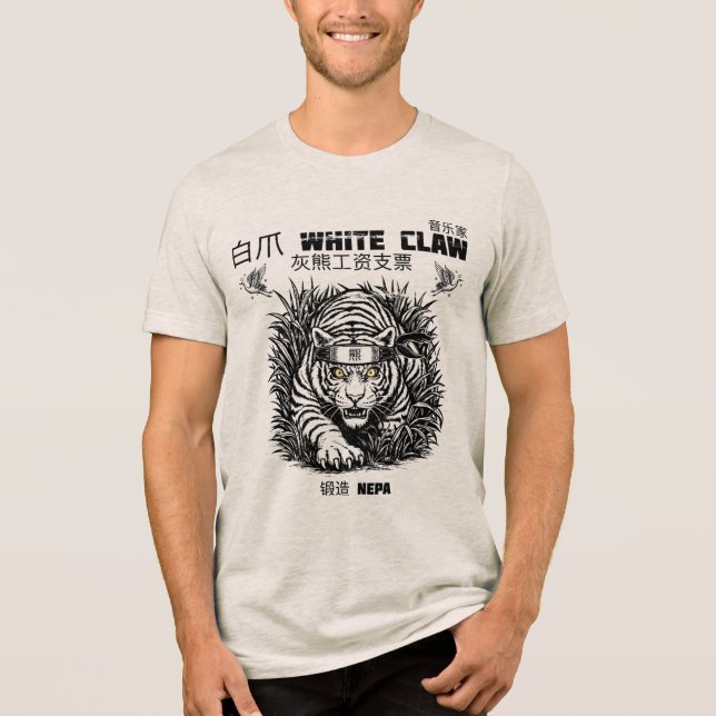 Camiseta Triblenda Enter The White Claw II (Anverso)