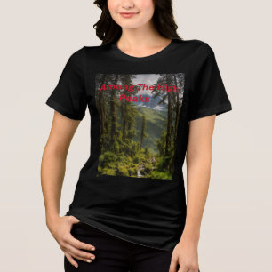 Camiseta Triblenda "Entre las pinas con cielo abierto - mujeres con b