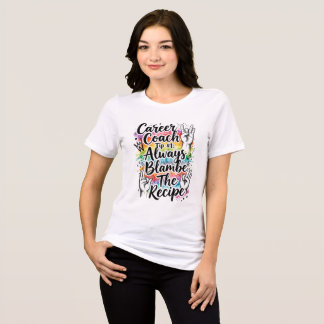Camiseta Triblenda Entrenador de Carrera – Divertida "Punta de Entren