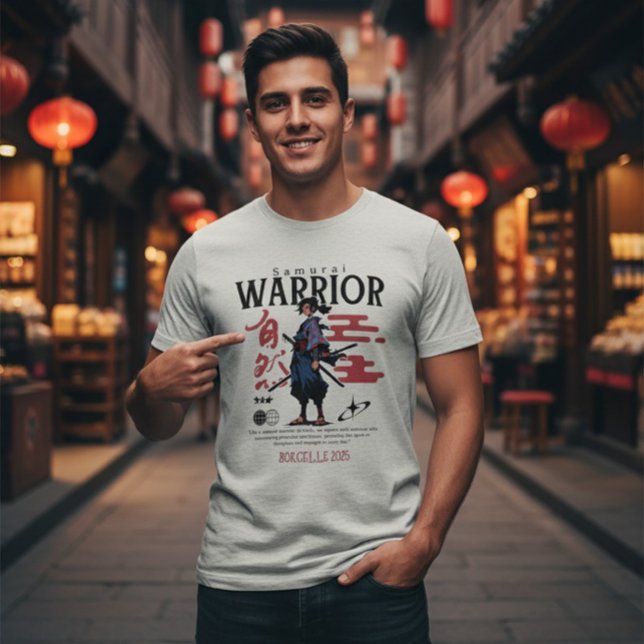 Camiseta Triblenda Epic Samurai Warrior Japanese Katana Culture Men's (Subido por el creador)