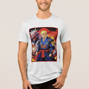 Camiseta Triblenda Epic Trump Samurai Anime
