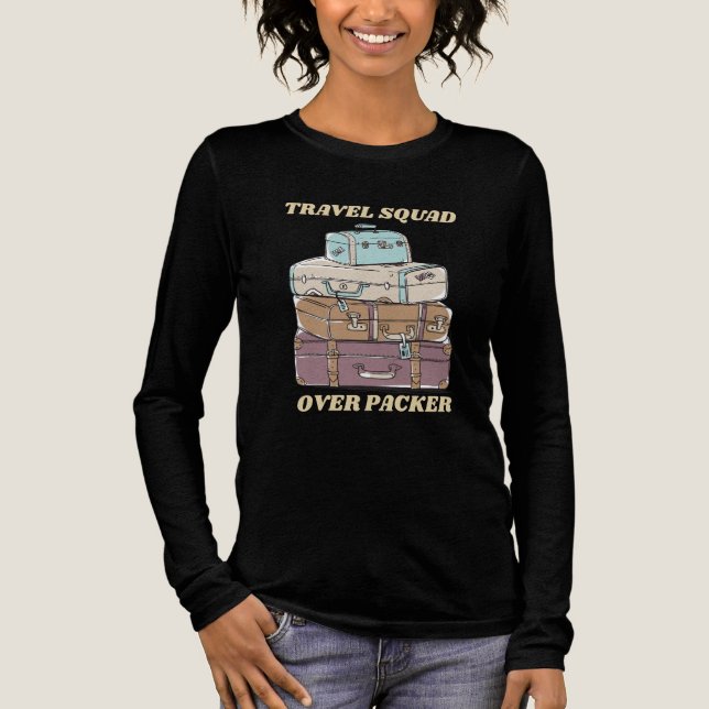 Camiseta Triblenda Equipaje pesado para sobreenvasador de escuadrón d (Anverso)