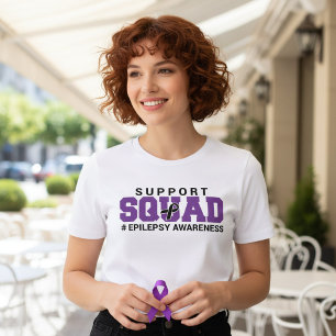 Camiseta Triblenda Equipo de Apoyo para la Conciencia de la Epilepsia