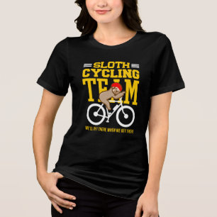 Camiseta Triblenda Equipo de Ciclismo de Perezosos Llegaremos Allí Pe
