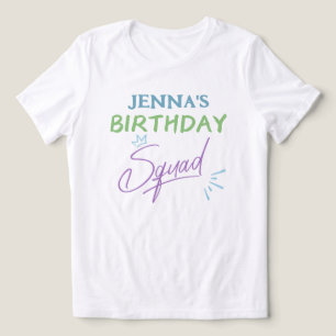 Camiseta Triblenda Equipo de Cumpleaños 30 de Mujeres
