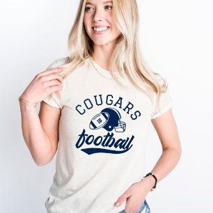 Camiseta Triblenda Equipo de fútbol americano Retro Navy personalizad
