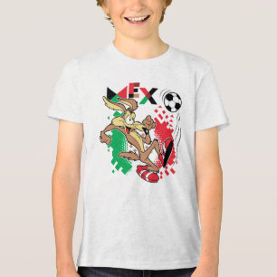 Camiseta Triblenda Equipo de fútbol de México Gráfico de WILE E. COYO