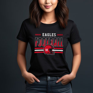 Camiseta Triblenda Equipo de Fútbol Personalizado Mom Roja