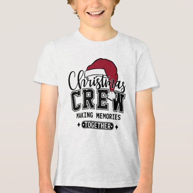 Camiseta Triblenda Equipo de Navidades familiares (Anverso)