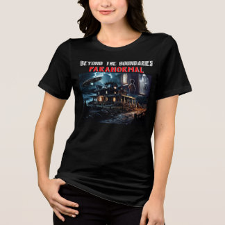 CAMISETA TRIBLENDA EQUIPO DE PARANORMAL DE MUJERES