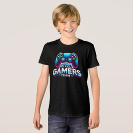 Camiseta Triblenda Equipo Pixel Gamers - Futuros niños jugadores